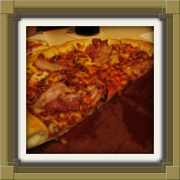 Yummy pizza at Pizzahut